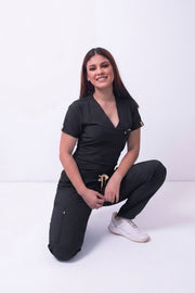 Uniforme Médico COUS Van Gogh Negro Mujer
