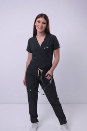 Uniforme Médico COUS Van Gogh Negro Mujer
