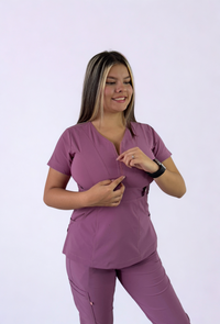 Uniforme Dalí Malva Stretch