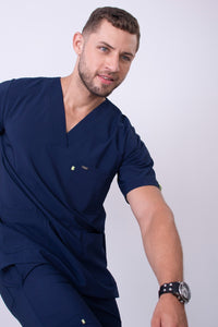 Uniforme Stretch Van Gogh Azul día Hombre