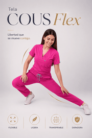 Uniforme Médico COUS Van Gogh Coral Mujer