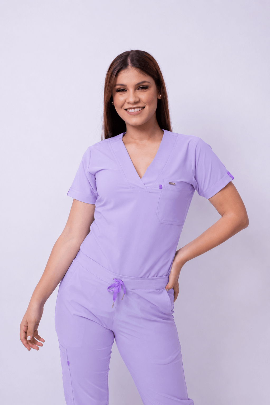 Uniforme Médico COUS Van Gogh Lila Mujer