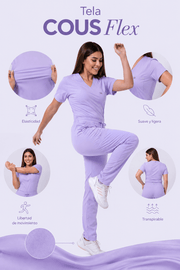 Uniforme Médico COUS Van Gogh Lila Mujer