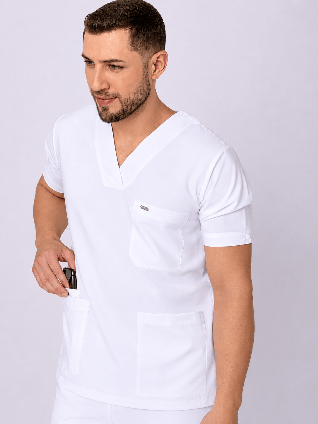 Uniforme Médico COUS Van Gogh Blanco Hombre