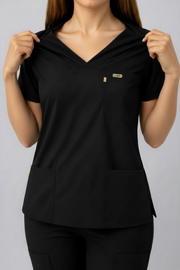 Uniforme Médico COUS Van Gogh Negro Mujer
