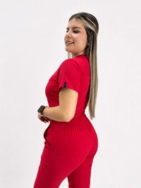 Uniforme Van Gogh Rojo Cereza