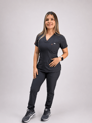Uniforme Médico COUS Van Gogh Gris Oscuro Mujer