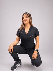 Uniforme Médico COUS Van Gogh Gris Oscuro Mujer