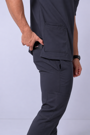 Uniforme Médico COUS Van Gogh Gris Oscuro Hombre