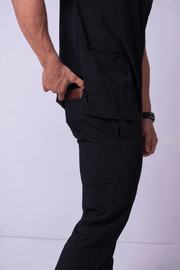 Uniforme Médico COUS Van Gogh Negro Hombre