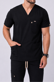 Uniforme Médico COUS Van Gogh Negro Hombre