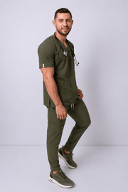 Uniforme Médico COUS Van Gogh Verde Oliva Hombre