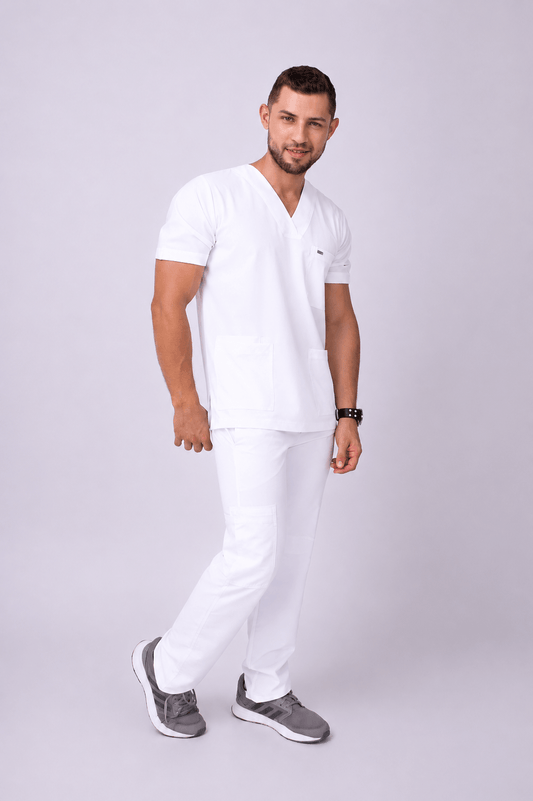 Uniforme Médico COUS Van Gogh Blanco Hombre
