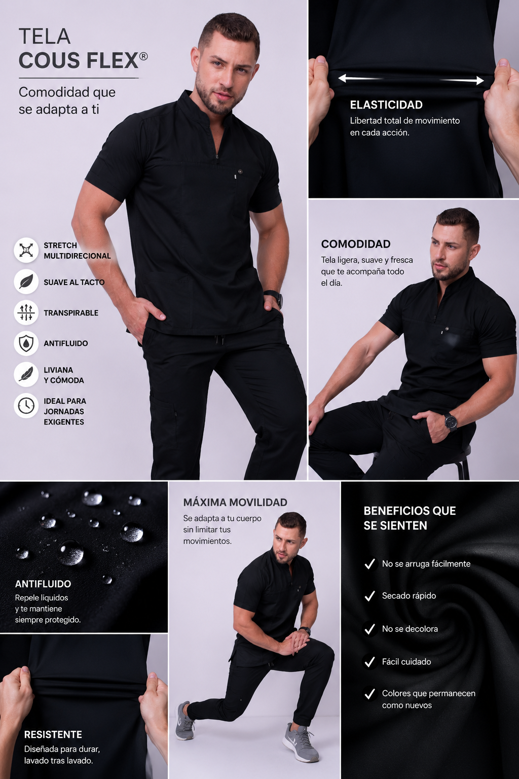 Uniforme Picasso Negro