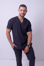 Uniforme Médico COUS Van Gogh Gris Oscuro Hombre
