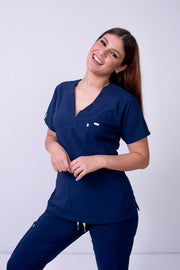 Uniforme Médico COUS Van Gogh Azul Día Mujer