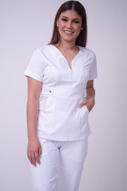 Uniforme Dalí Blanco Stretch